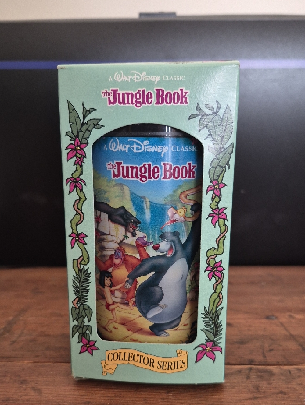 Vintage Walt Disney Classic The Jungle Book Burger King Collector Series Tumbler